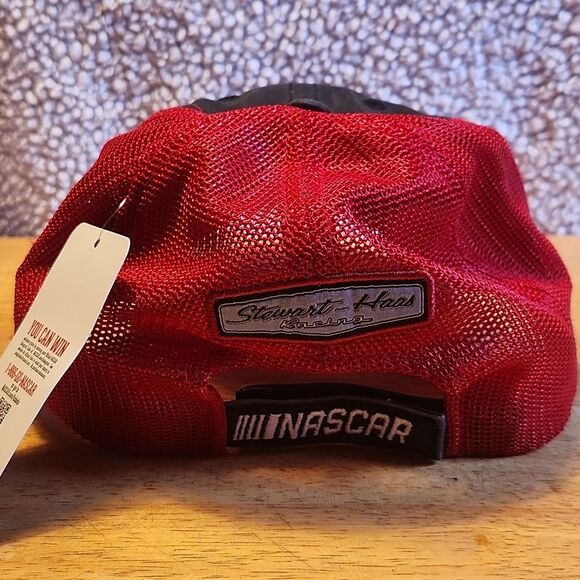 Nascar Haas 14 Clint Bowman Trucker Velcroback Hat - New - Picture 4 of 9